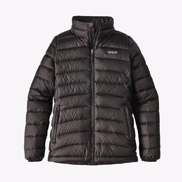 Patagonia Other - Patagonia Girls Black Down Sweater Jacket